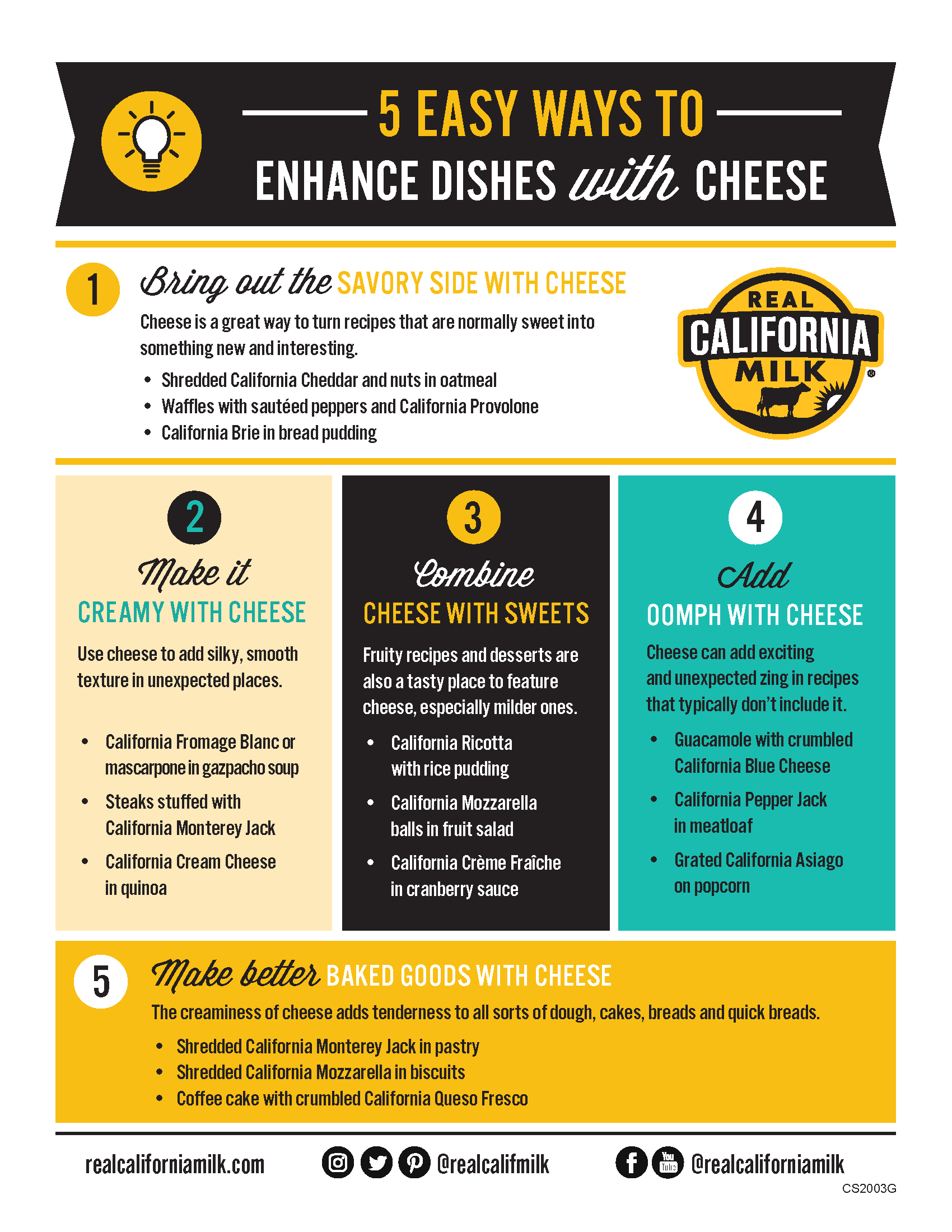 5 Easy Ways to Enhance Dishes With Cheese