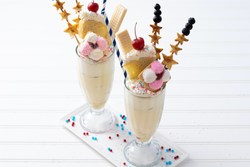 Berry Tres Leches Milkshake